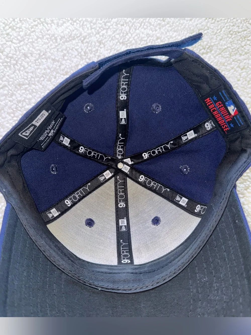 San Diego Padres New Era 9FORTY Navy Adjustable Baseball Hat